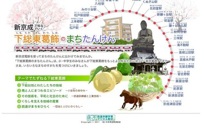 鉄道体験学習デジタル教材　新京成電鉄が公開 画像