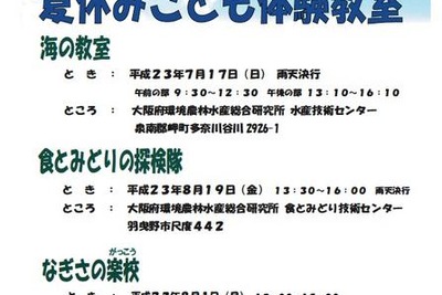 【夏休み】こども体験教室---地引網、アヒル、タコ 画像