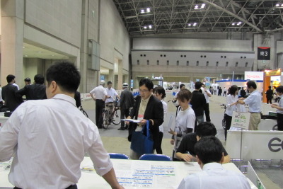 ［次世代自動車産業展11］ヤマハの試乗会、1日1000人と大盛況 画像