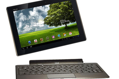 タブレットとノートPCにトランスフォーム…ASUS 画像