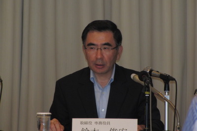スズキ鈴木専務「今期はアジアで積極的な設備投資を行う」 画像