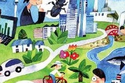 【夏休み】さめ肌タッチ、原色標本、温室ガス測定---国立環境研究所 画像