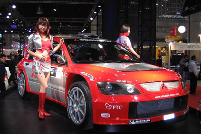 【東京オートサロン'04写真蔵】三菱『ランサー』---WRC＆ランエボVIII MR 画像