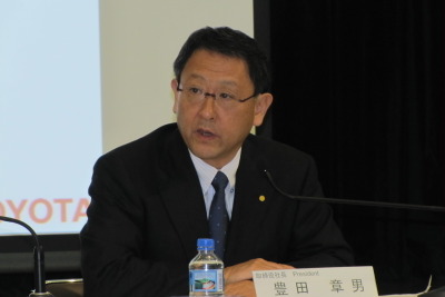 【トヨタ 日本のモノづくり強化】豊田社長「昨年5月から話し合いを開始」 画像