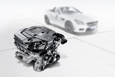 メルセデスベンツ AMG、自然吸気5.5リットルV8開発…30％燃費向上 画像