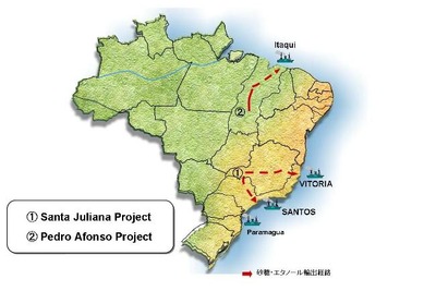 伊藤忠、ブラジル北部でバイオエタノールの生産を開始 画像