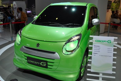 【ジャカルタモーターショー11】スズキ CONCEPT-G 詳細画像…環境×小型車で需要開拓 画像