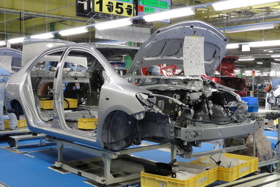 自動車の国内生産は3割減…2011年上半期実績 画像
