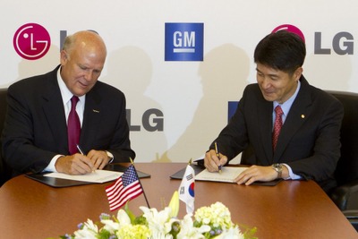 GMと韓国LG、次世代EVを共同開発へ 画像