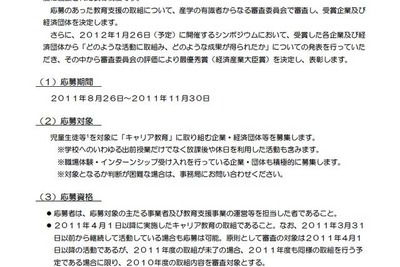 キャリア教育アワード開催 画像