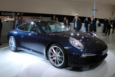 【フランクフルトモーターショー11】ポルシェ 911 新型詳細…ボディ幅はキープ 画像