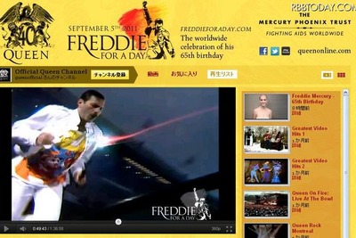 Queenウェンブリースタジアム・ライブ、長尺動画 画像