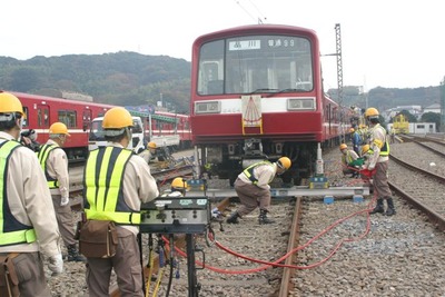 鉄道事故復旧訓練 見学者100人募集 画像