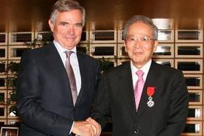 NTNの鈴木会長、フランス国家勲章を受章 画像