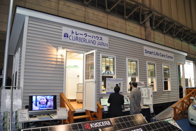 【CEATEC 11】トレーラーハウス、昨年の販売実績をすでにクリア 画像