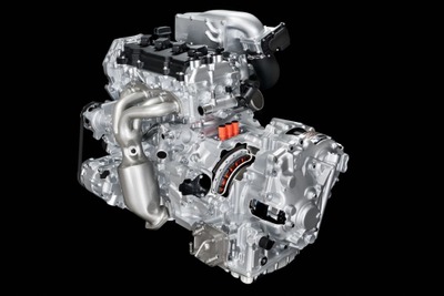 日産、FF用ハイブリッドシステムを新開発…1モーター2クラッチでトヨタ対抗 画像