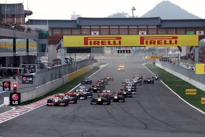 【F1韓国GP】リザルト…王者決定のベッテルが盤石のレース運び 画像