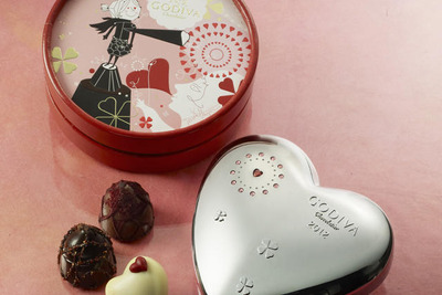 ゴディバのバレンタインは愛の山 画像