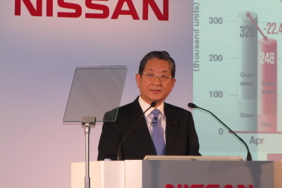 日産志賀COO、営業利益7.5%減でも「評価できる数字」 画像