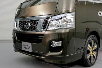 【東京モーターショー11】日産 NV350 キャラバン…自慢の相棒は市販前提 画像
