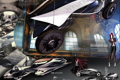 【ロサンゼルスモーターショー11】デザインチャレンジ、ヒュンダイはステルス車 画像
