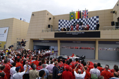 【F1バーレーンGPリザルト】シューマッハ3連勝、ホンダ連続表彰台 画像