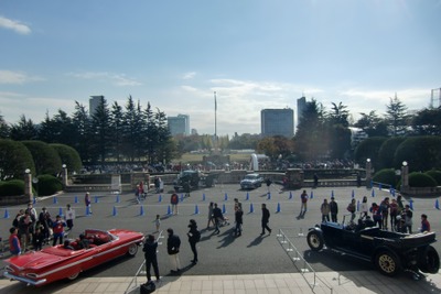 重要文化財とクラシックカー　トヨタ博物館クラシックカーフェスタin神宮外苑 画像