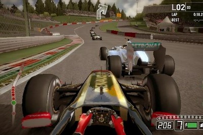 ［ゲーム］3DS『F1 2011』映像が初公開 画像