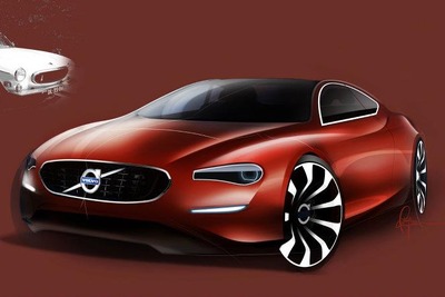 ボルボ P1800、名車の復刻…デザイン公開 画像