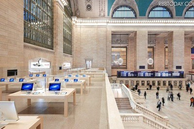 ［アップル］NYグランドセントラル駅に直営店をオープン 画像