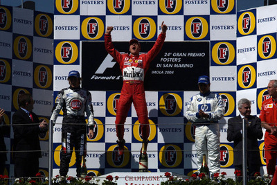 【F1サンマリノGP】リザルト…シューマッハまた勝った、ホンダのバトン2位 画像