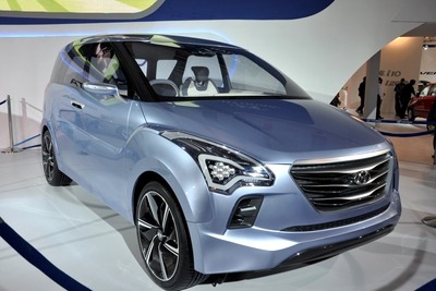 【デリーモーターショー12】ヒュンダイ HEXAスペース 詳細画像…小型MPV 画像