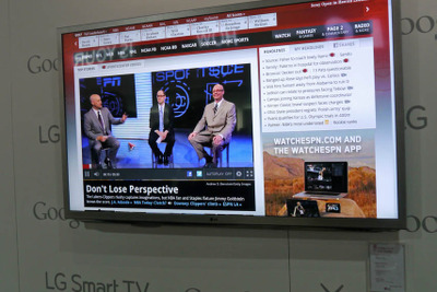 【CES 12】スマートTVへの関心が高まる中、悩ましいTVメーカーの心中 画像
