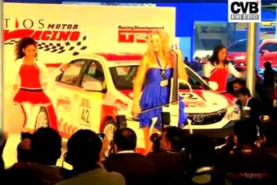 トヨタ エティオス にレーサー…インドにモータースポーツブームか［動画］ 画像