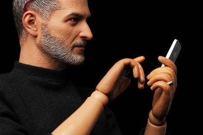 ジョブズ氏のフィギュア販売自粛 画像