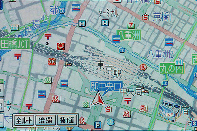 【ストラーダ HS400長期リポート その6】初のドットバイドット対応…地図は見やすく鮮明に 画像
