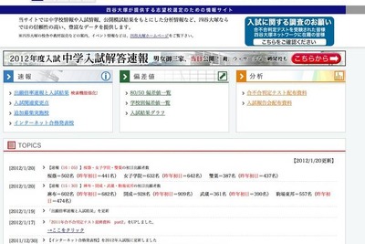 ［中学受験］倍率速報：男女御三家の初日出願者…開成928名 画像