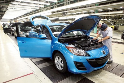 マツダの世界生産が10.9%減…2011年実績 画像
