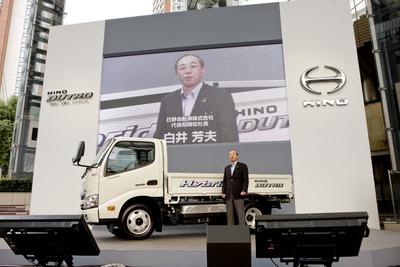 日野、国内生産・国内販売・輸出・海外生産がオールプラス…2011年実績 画像