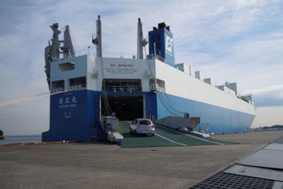 日産、関東-九州間の車両海上輸送を週6便に増便…他社車両受入れ増狙う 画像