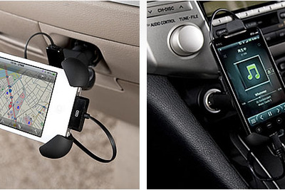 サンワサプライ、充電用USBポート付のスマートフォン車載ホルダーを発売 画像