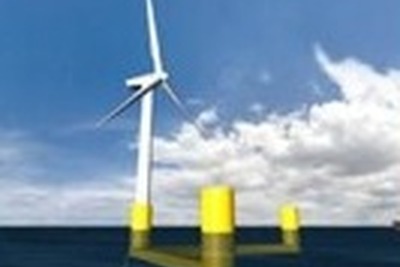 福島県で浮体式洋上風力発電 丸紅など実証事業 画像