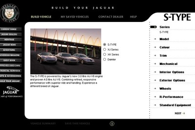 ジャガーをWEBでデザイン、オーダーできる! オプションは1250種類 画像