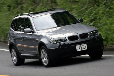 【BMW X3試乗】その2　セダン同様の気持ちいい走り『3.0i』…河口まなぶ 画像
