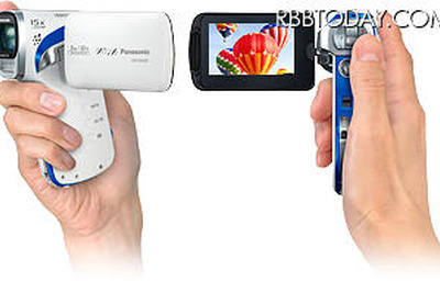 ［ビデオカメラ］縦型デザインのフルHD…パナソニックが3機種を発表 画像