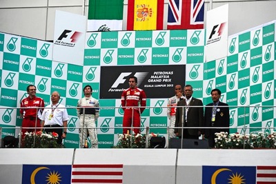 【F1マレーシアGP】リザルト…アロンソ初勝利 画像