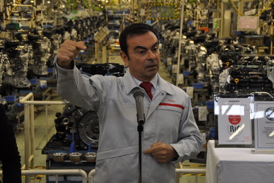 日産ゴーン社長、12年度は「力強い1年にできる」 画像