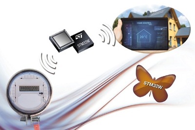 STマイクロ、スマートグリッドの次世代規格に対応するワイヤレスマイコンを発表 画像