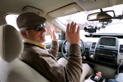グーグルのロボットカー、全盲男性がドライブ［動画］ 画像