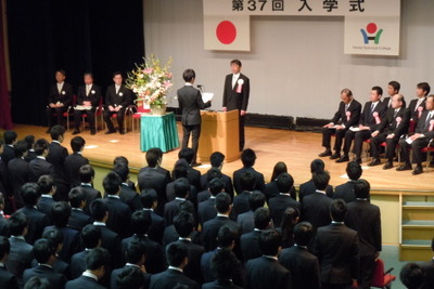 洋上で“絆”深める、船上の入学式開催…ホンダ学園関東校 画像
